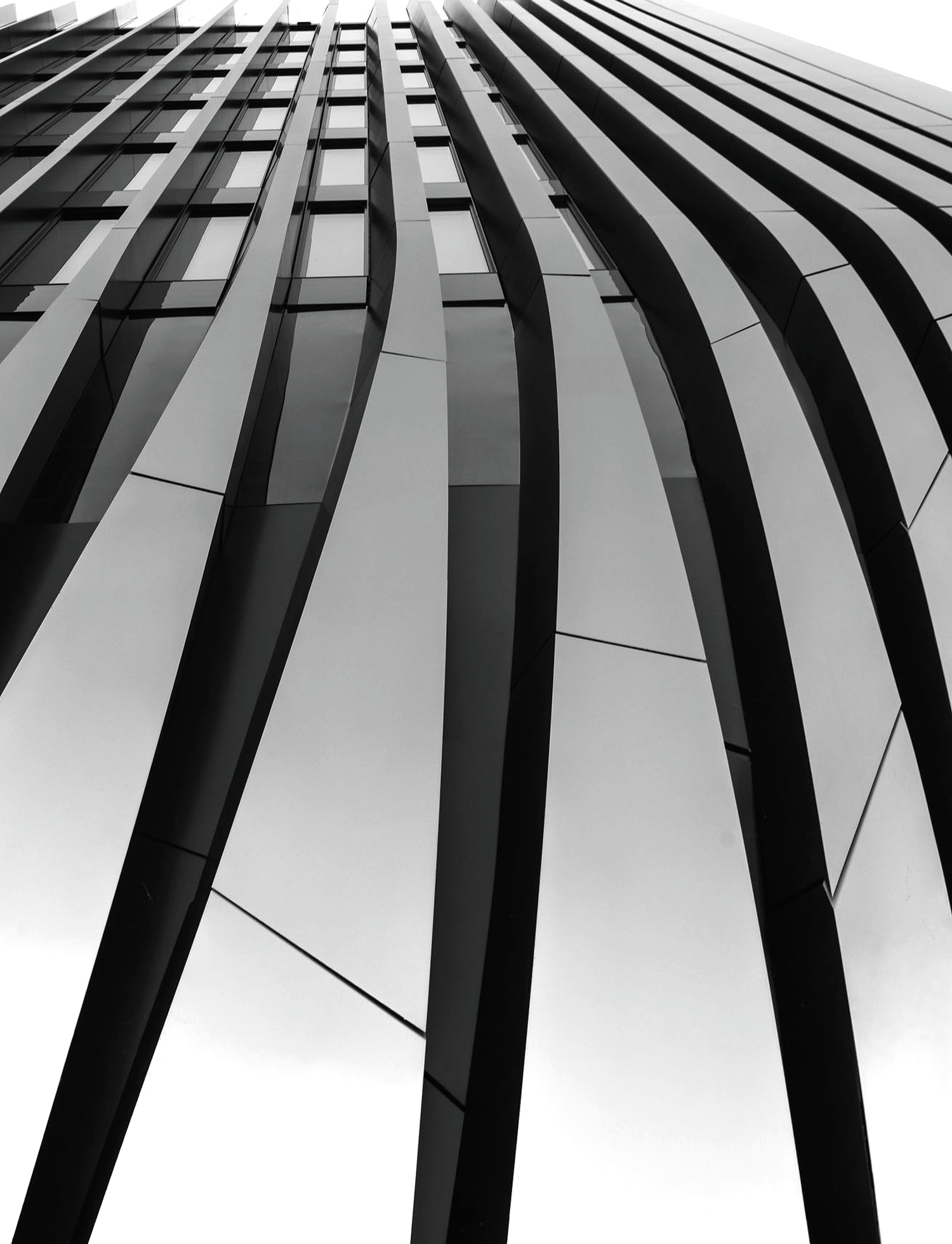 AI-generated sketch version of the facade study